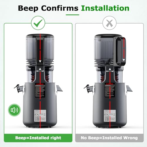 Cold Press Juicer Machines for Whole Fruits & Vegetables