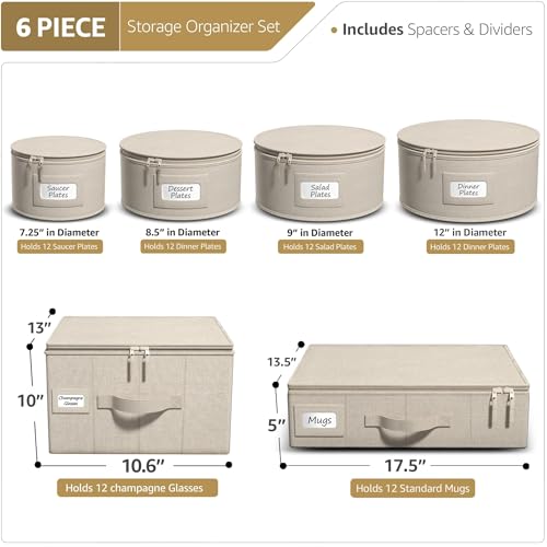 China Storage Containers (6 Count)