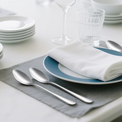 16 Pcs Dinner Spoons Set (16 Count)