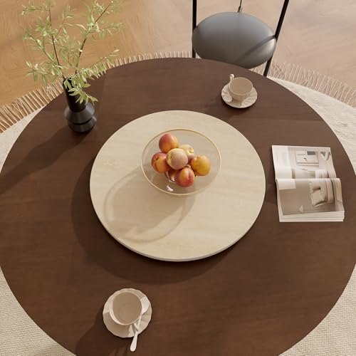 19.69" Sintered Stone Lazy Susan for Table Top