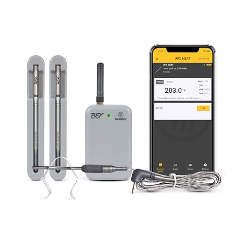 RFX Smart Wireless Meat Thermometer (3 Count)