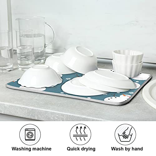 Super Absorbent Dish Drying Mat