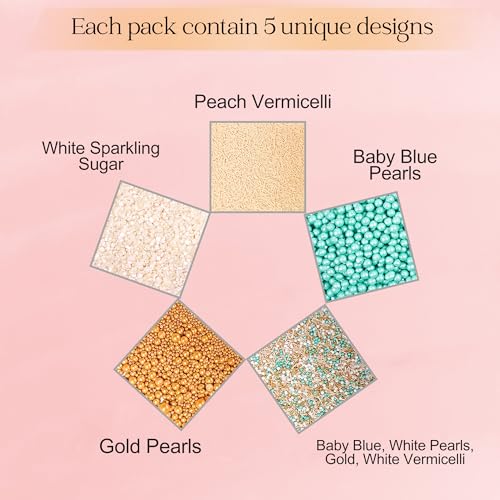 Sprinkles Fairytale Frozen Cake Decorating Sprinkles (4.9384 Ounce)