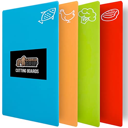 BPA Free Flexible Cutting Board (4 Count)