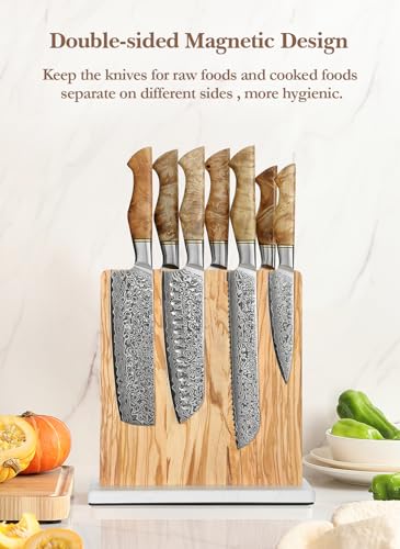 Double sided Magnetic Knife Holder without Knives