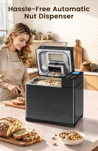 Premium 2.2LB Convection Bread Maker Dual Heaters