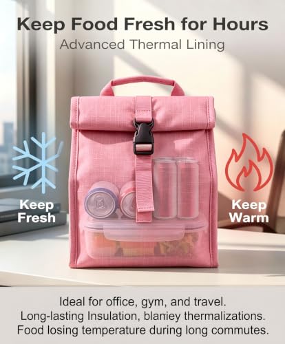 Insulated Foldable Lunch Bag