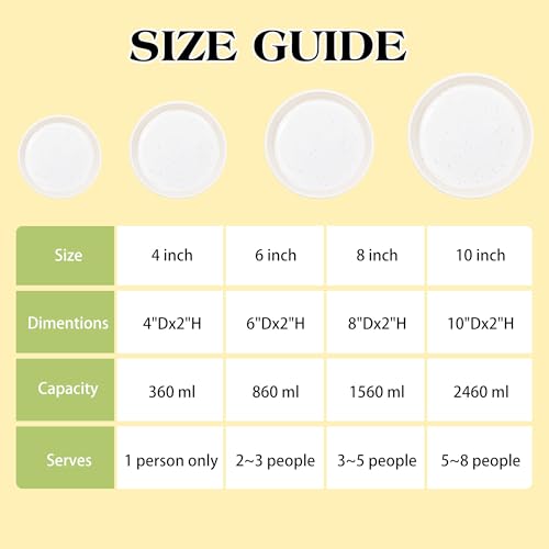 6 inch Silicone Round Cake Pans (3 Count)