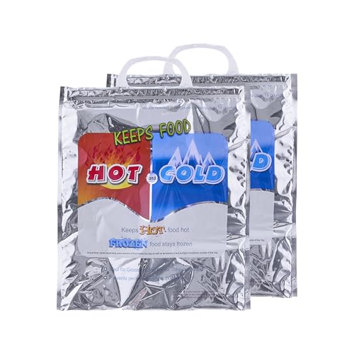 Hot and Cold Insulated Bags for Food Delivery