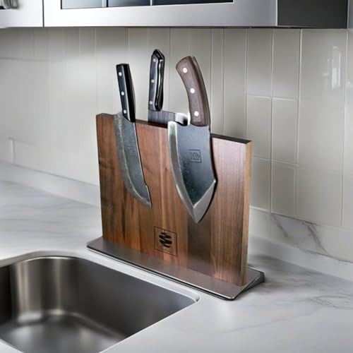 Walnut Magnetic Knife Holder
