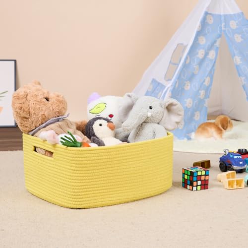 Large Storage Baskets for Shelves (2 Count)