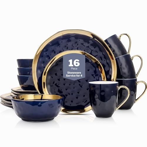 Porcelain 16 Piece Dinnerware Set (16 Count)