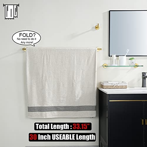 Gold Towel Bar
