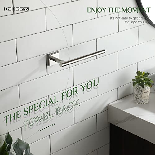 Hand Towel Bar Chrome Bathroom Towel Rail Holder Kitchen Paper Holder Wall Mounted Toilet Cabinet Mount
