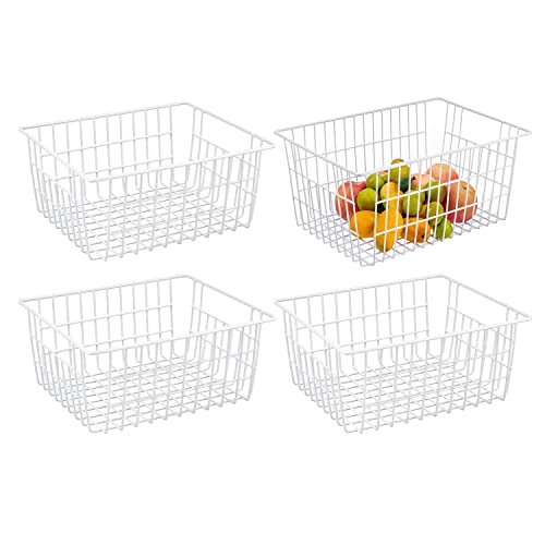 Wire Storage Baskets (4 Count)