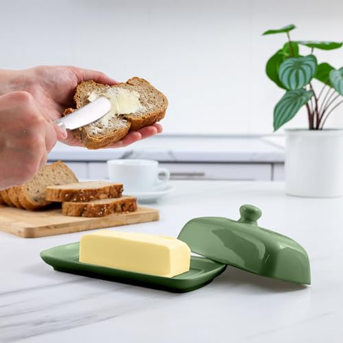 Zulay Butter Dish With Lid For Countertop