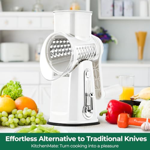 Rotary Cheese Grater 5 Blades