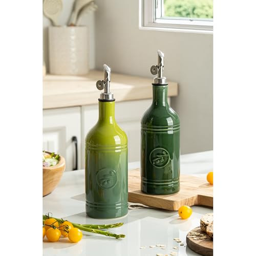 Olive Oil Dispenser Bottle with Spout