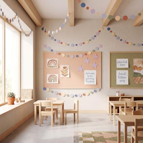10 Pieces Circle Garland Banner Hanging (10 Foot)