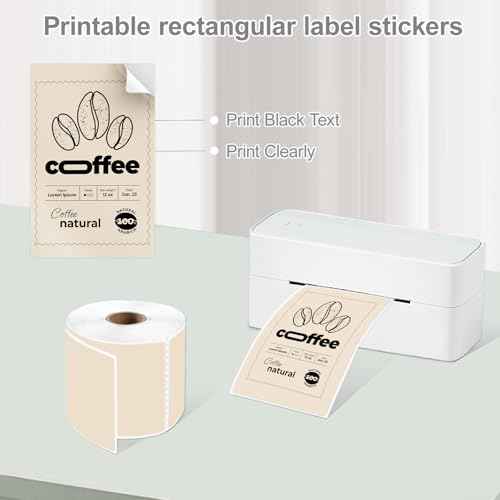 3 X 5 Inch Printable Waterproof Rectangle Color Coding Labels