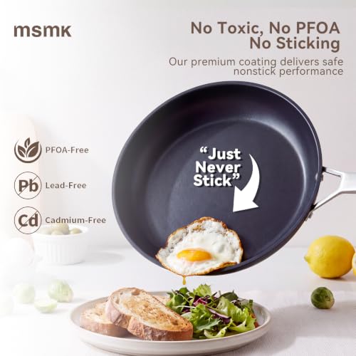 10 In Nonstick Frying pan with Lid
