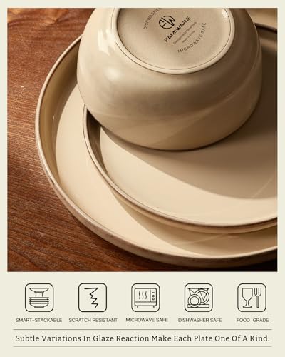 Milkyway 12 Piece Stoneware Dinnerware Set