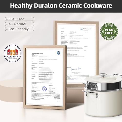 Lux 13pc Forged Lightweight Nonstick Ceramic Cookware Set