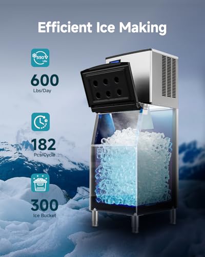 Commercial Ice Maker Machine (9600 Ounce)