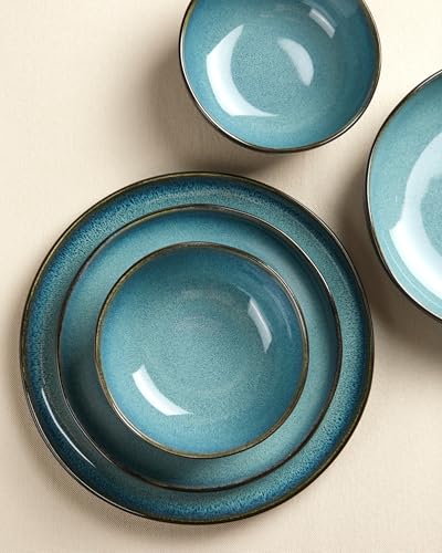 Stoneware Dinnerware Sets for 12