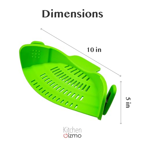 Snap N' Strain Clip On Strainer for Pots and Pans