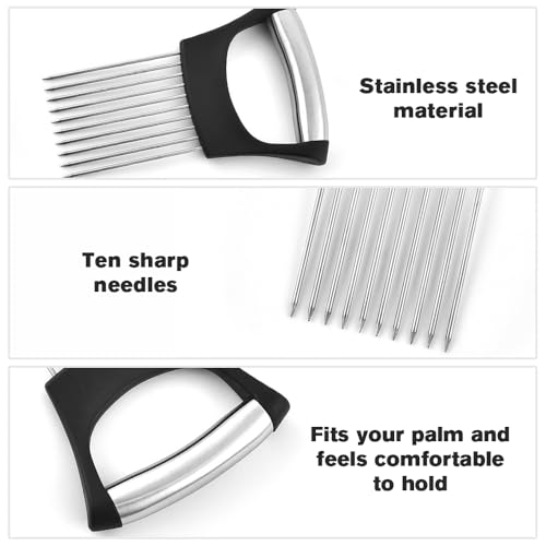 Stainless Steel Onion Slice Holder (2 Count)
