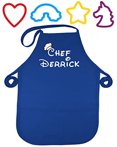 Personalized Kids Apron and Cookie Cutter Bundle