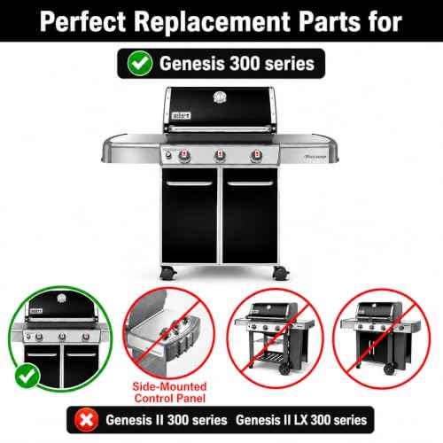 17.5 Inch Flavorizer Bars for Weber Genesis 300 Series