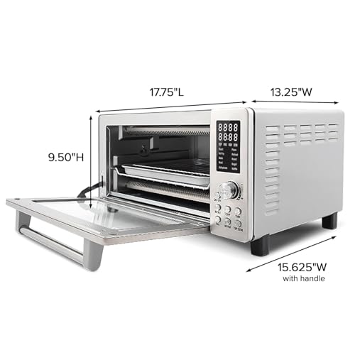 Bravo Air Fryer Toaster Countertop Convection Oven Combo