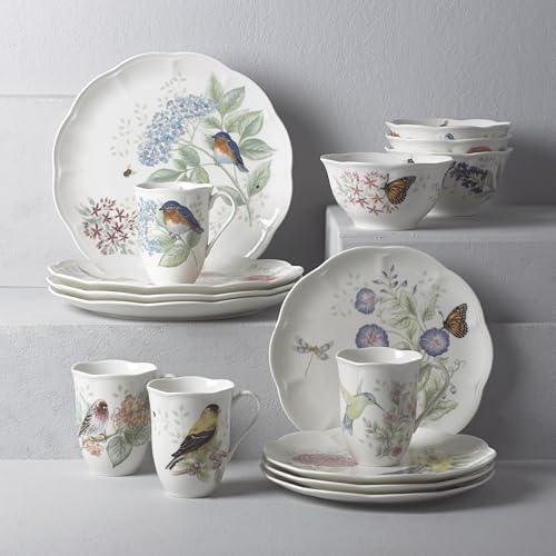 Butterfly Meadow Flutter Porcelain 12 (12 Count)