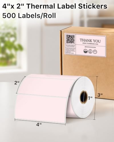 4x2 Inch Thermal Labels