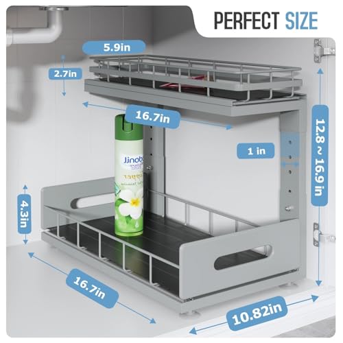 Under Sink Organizer Upgrade To Professional Rails