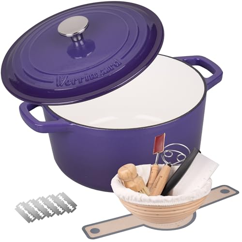 Enameled Cast Iron Dutch Oven Pot with Lid