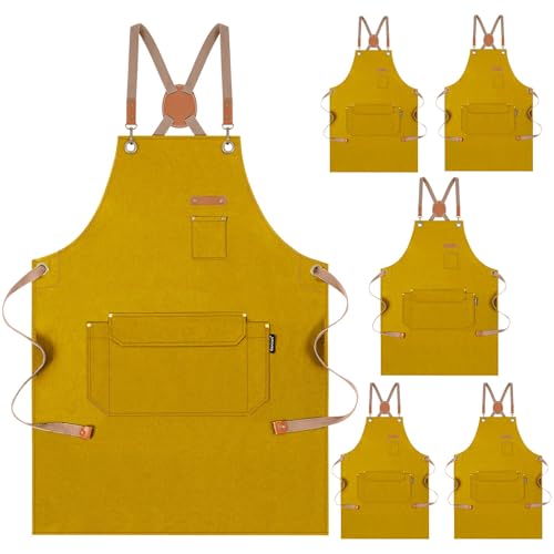 Chef Apron Men Women (6 Count)
