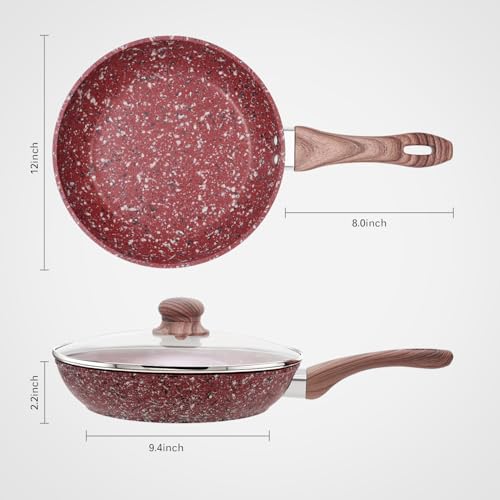 12" Red Granite Non
