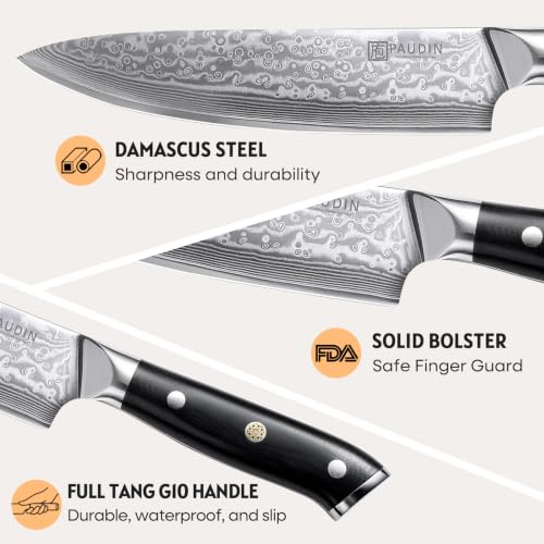 3 Pieces Chef Knife Set (3 Count)