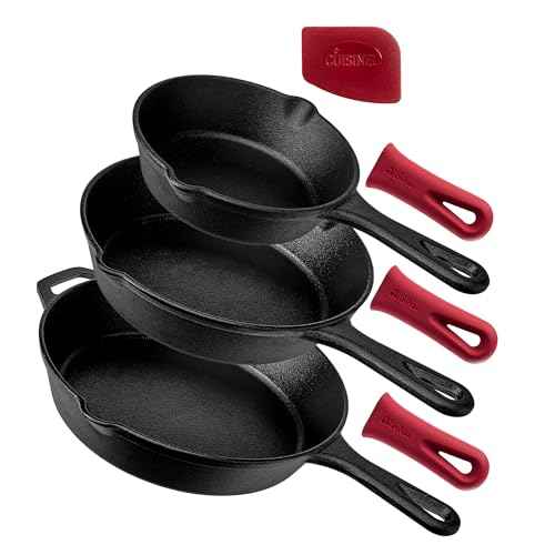 Cast Iron Skillets Set