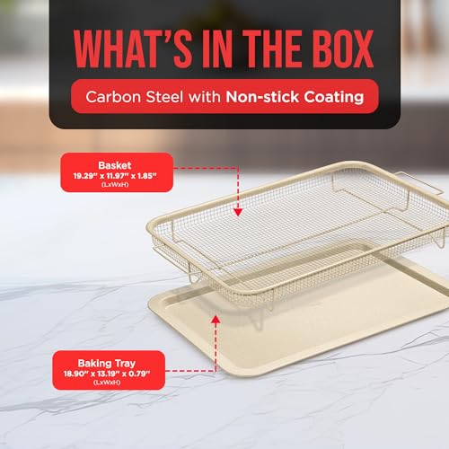 Crisper Tray White marble Coating (2 Count)