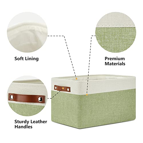 Fabric Storage Bins for Laundry (3 Count)