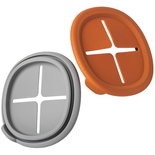 Baby Storage Container Snack Lids for 8 oz (2 Count)