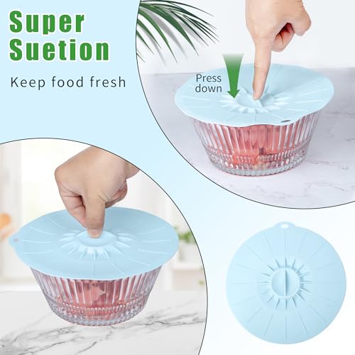 9 Pack Silicone Lids (9 Count)