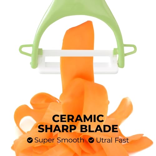 6PCS Vegetable Peeler Set with Sharp Blade