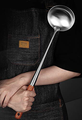 Wok Spatula and Ladle Tool Set