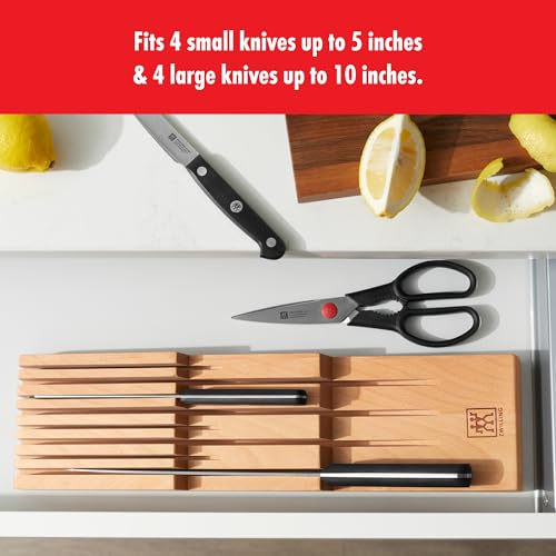 8 Slot In Drawer Knife Block