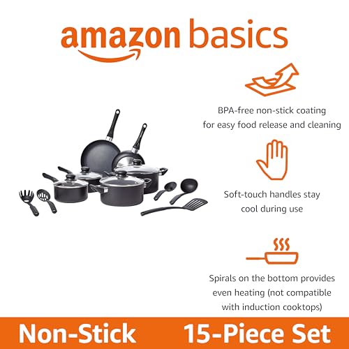 Ceramic Non Stick Cookware 15 (6 Count)